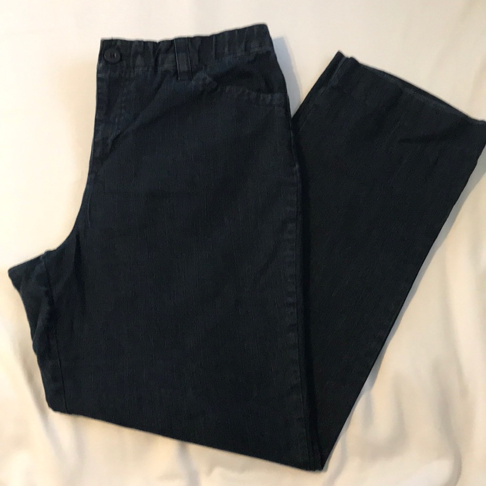Cato Navy Denim Lightweight Pants - 12 P